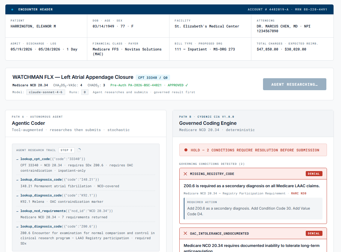 Medical coding demo